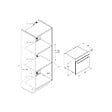 CANDY - four intégrable multifonction 78l 60cm pyrolyse - CA6N3B3YTX - vignette