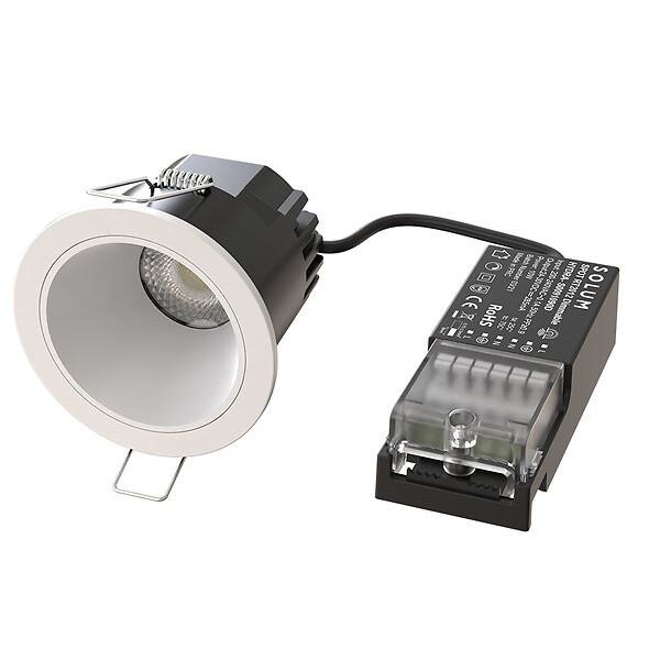 SOLUM - Spot LED SOLUM HYDRA RT2012 RE2020 encastrable dimmable à basse luminance CCT 10W Blanc - large