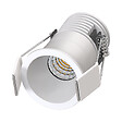 SOLUM - LYRA Mini Spot encastré blanc 5W. CCT 2700-3000-4000K. 350-400Lm. dimmable. basse luminance - SOLUM - S0210490D - vignette