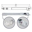 LETTEL - Éclairage LED fixation en saillie 85-265 Vca pour armoire électrique - LETTEL - GTA-ECL1S-AC - vignette