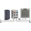LETTEL - Thermostat double chaud/froid pour régulation d'armoire électrique 0-60C - LETTEL - GTA-THRV-0-60 - vignette