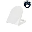 LIVEA - LIVEA Bello Abattant soft close, déclipsable, Blanc (A0301-Taormina) - vignette