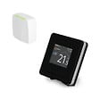 THERMADOR - Therma Home - THERMADOR - Thermostat connecté noir radio - THERMADOR - THOMRN - vignette