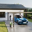 HAGER - Borne de recharge pour voiture électrique Witty One 11 kW avec TIC. RFID. Bluetooth et OCPP - HAGER - XVR111SCC - vignette