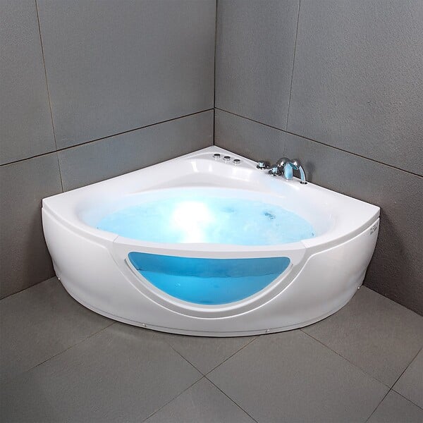 SPALINA - Baignoire Balnéo Tasmanie white Jets 135 x135 x54 cm, by SPALINA - large