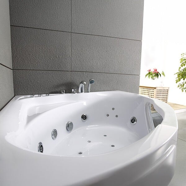 SPALINA - Baignoire Balnéo Tasmanie white Jets 135 x135 x54 cm, by SPALINA - large