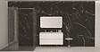 ONDEE - Profilé de panneaux muraux jonction 4mm Noir - vignette