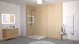 ONDEE - Panneau mural DEKORPANO - Bois - Mat texturé - FLORA - 1,2x 2,55x 4 - vignette