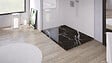 ONDEE - Receveur de douche  NOLA 3 - 90x140x3 - Résine - Marbre noir - Bonde - Découpable - vignette