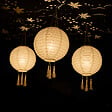 LUMISKY - 3 Lampions solaires HIMALAYA D30cm - vignette