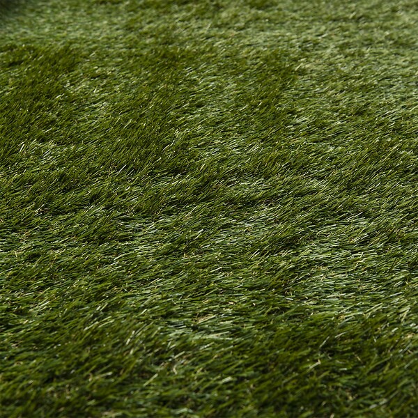 WERKAPRO - Gazon artificiel 3cm  100% recyclable en rouleau 180cm de large 1,8 x 5 m (env. 9m²) - large