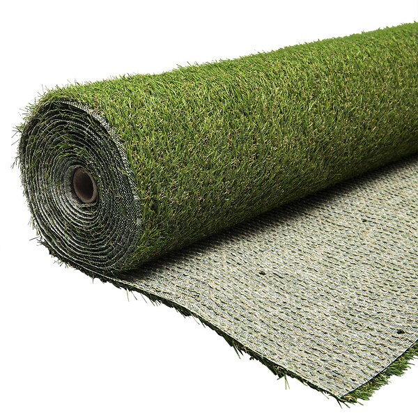 WERKAPRO - Gazon artificiel 2cm  100% recyclable en rouleau de 180cm de large 1,8 x 10m (env. 18m²) - large