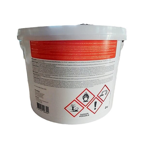 POOLSTYLE - Traitement piscine multifonction 5 en 1  - 4 kg - large