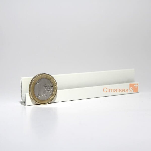 ARTITEQ - Cimaise Classic Rail 200 cm - Cimaise Tableau Artiteq Blanc laqué , A l'unité - large