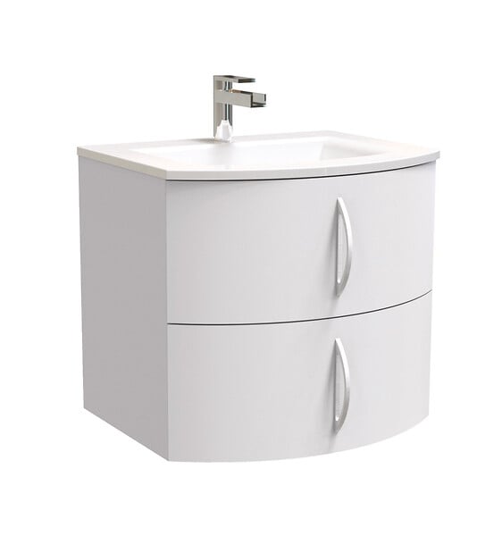 ONDEE - Meuble FROLLO laqué 60 blanc - large