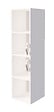 ONDEE - Caisson de colonne de salle de bain MIXY - 30cm - Blanc - Mélaminé - Livré en kit - vignette