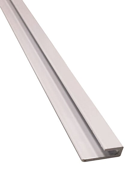 ONDEE - Profilé panneaux muraux - Hauteur 2,55 m - Finition blanc mat - large