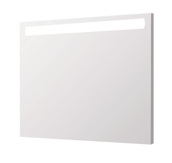 ONDEE - Miroir rétro-éclairant ADEL - Argent - 80x70cm - Verre - Cadre aluminium - large
