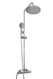 ONDEE - Kit barre de douche avec mitigeur COME - H120,5xL34cm - Finition chromé - vignette