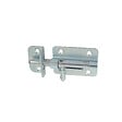 AFBAT - Verrou box a visser + gâche d16mm zingue blanc - vignette
