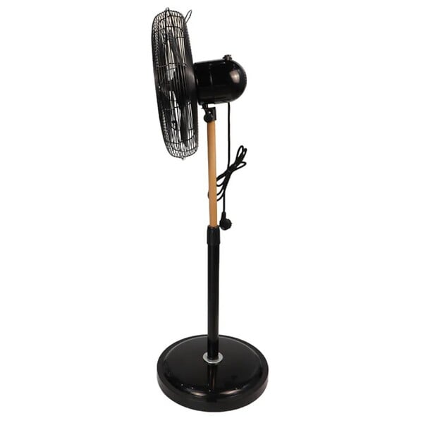 NIKLAS - Ventilateur sur Pied 60W sur Mat en Bois réglable - Ventilateur Portable 3 Vitesses NIKLAS - large