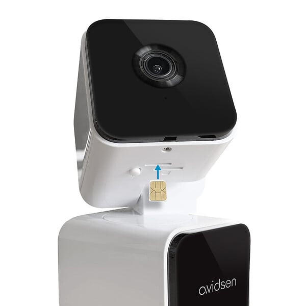 AVIDSEN - Caméra IP 4G intérieure motorisée 1080P surveillance 360 degrés - HomeCam i-4G - 127163 - Avidsen - large