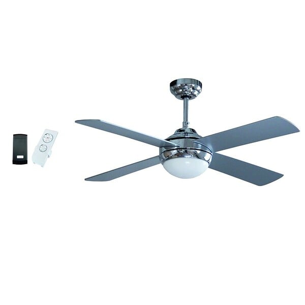 NIKLAS - Ventilateur Plafonnier Eclairage 4 pales 60 W 3 vitesses Ø 121 cm Télécommande NIKLAS - large