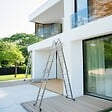 SECURY-T - Échelle Multifonction Pliable 4x5 marches 6 en 1 - 5.7m - 100% aluminium - Avec plateforme échafaudage - vignette