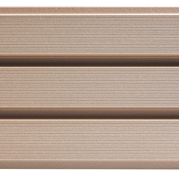 SYLWAY - Lame bardage Claire-voie Bois comp. L.2.5m, Brun - large