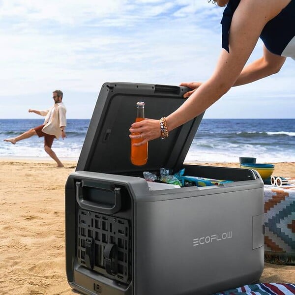 ECOFLOW - EcoFlow GLACIER Classic - Glacière Électrique 45 L, Double Zone, Batterie Amovible - large