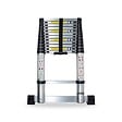SECURY-T - Echelle télescopique aluminium 13 marches H3,8 m avec barre stabilisatrice - vignette