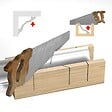 ORAC DECOR - Kit Cimaise tableau DecoRail Artiteq 200 cm + corniche Orac Decor CX126 - 200 x 9 x 9 cm - vis & chevilles murs mixtes - vignette