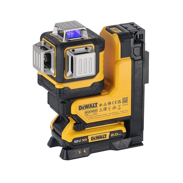DEWALT - Niveau laser multilignes 3 x 360° avec faisceau vert et télécommande - Livré en coffret T-STAK -  - DCLE34035D1-QW - large