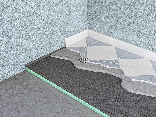 AICA SANITAIRE - Receveur de douche à carreler 80x160cm avec la bonde de receveur,AICA Sanitaire - large