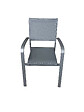 MODE DE VIE - Fauteuil en aluminium Dallas - Gris - vignette