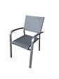 MODE DE VIE - Fauteuil en aluminium Dallas - Gris - vignette