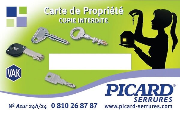 PICARD - Mécanisme 3 points en applique TRIDENT à  tirage droite or - PICARD - 8000S0006 - large