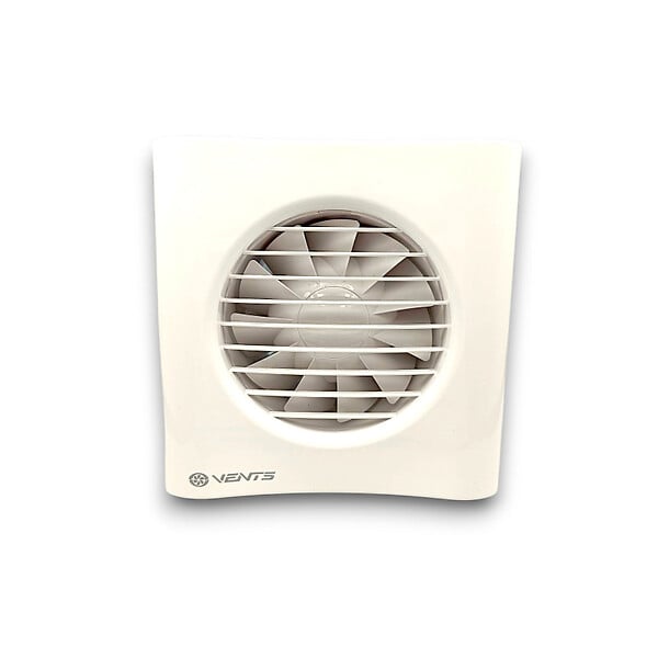 VENTS - Aérateur extracteur d'air intermittent silencieux basse conso MF 100 mm - Commande: Interrupteur avec minuterie - large