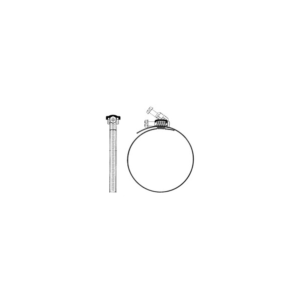 ACOMAT - Bande sans fin crantée inox pour collier sur mesure | rouleau dévidoir 30 mètres - large