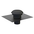 ANJOS - Chapeau de toiture VMC plastique ANJOS CARA | sortie sur toit incliné - Diamètre (mm): 160 - Couleur: Ardoise - vignette