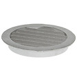 BLAUBERG - Grille aération extérieure circulaire pare-pluie aluminium prise ou rejet d'air en façade - Diamètre (mm): 160 - vignette