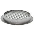 BLAUBERG - Grille aération extérieure circulaire pare-pluie aluminium prise ou rejet d'air en façade - Diamètre (mm): 100 - vignette