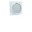 ANJOS - Grille ventilation de façade plastique blanc à auvents ANJOS GAE - Diamètre (mm): 160 - vignette