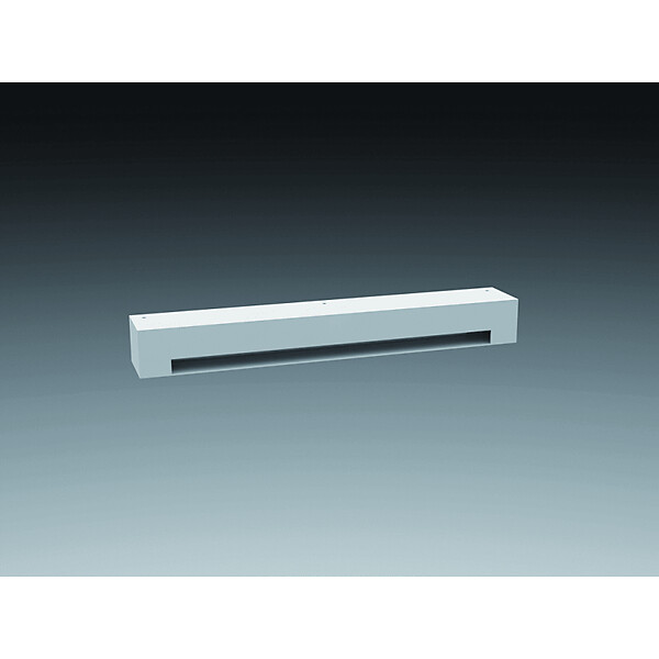 ANJOS - Auvent Capuchon de Façade Acoustique ANJOS MINI CFA isolation acoustique entrée d'air petite entaille - Couleur: Gris argent - large