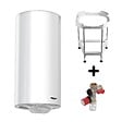 ARISTON - Pack Chauffe-eau Vertical Mural Blindé 200 l Ariston INITIO + Trepied 4090027 + Groupe Sécurité Inox - vignette