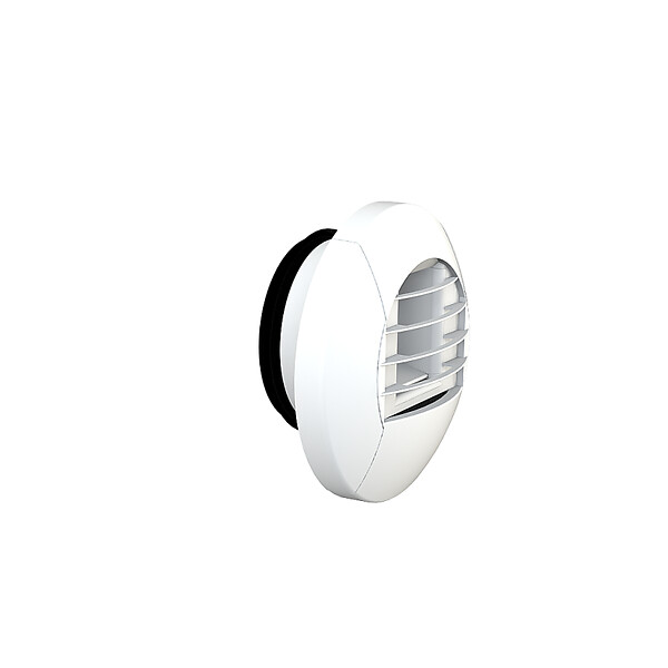 ANJOS - Bouche VMC hygro salle de bain appartement ALIZE HYGRO HB Ø125 (sans manchette) - Alizé hygro: HB01 5-40 - large