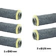 ACOMAT - Lot 5 gaines isolées PVC 6 mètres (3xØ80+2xØ125) pour VMC autoréglable - vignette