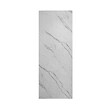 AICA SANITAIRE - Panneau de douche mural effet marbre blanc 120x210cm installation en angle pour le douche à l'italienne - vignette