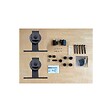 SECURY-T - Rail porte coulissante - 2M - Porte en bois - Noir - vignette