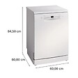 BOSCH - lave-vaisselle 60cm 13couverts 46db blanc - SMS2HTW02E - vignette